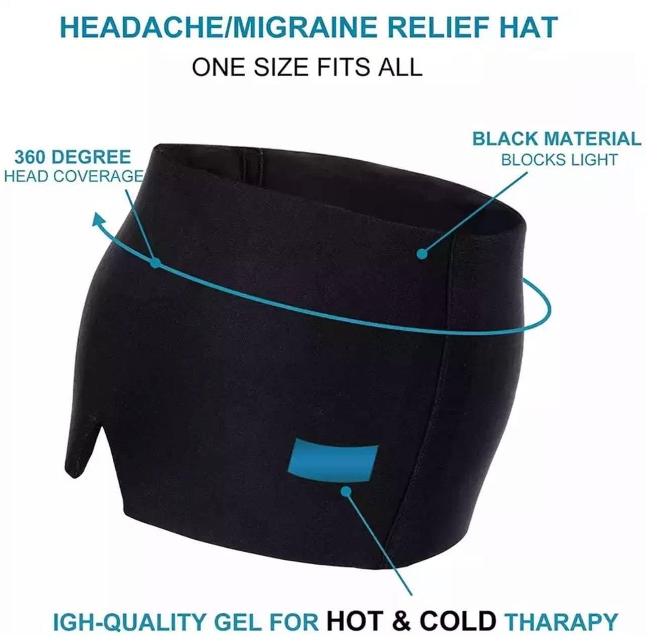 Quick Relief Ice Cap for Migraines & Headaches