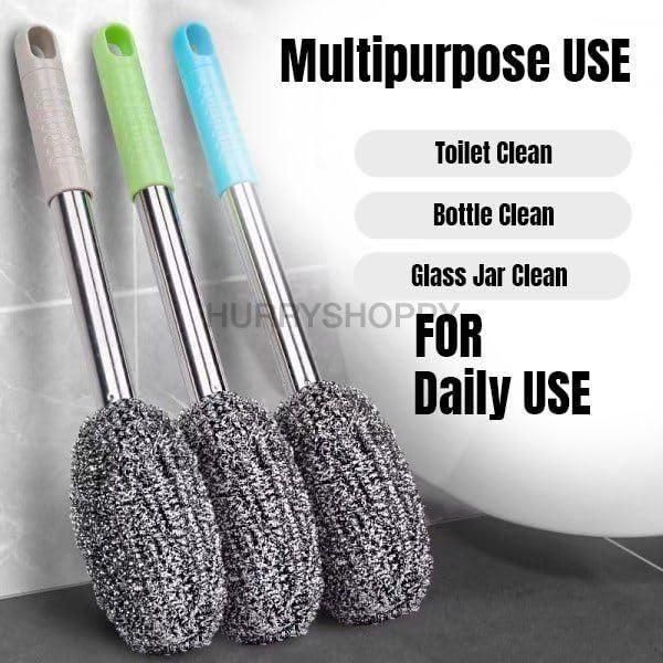 Scrubber for Bottles & Jars – Effortless Scrub, Sparkling Clean Every Time